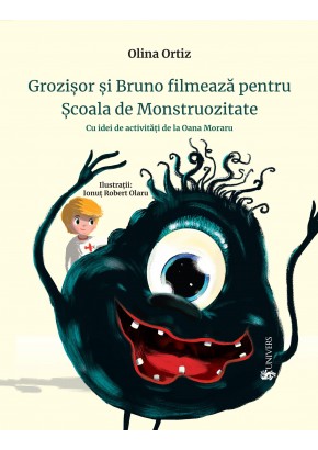 Grozisor si Bruno filmeaza pentru scoala de Monstruozitate